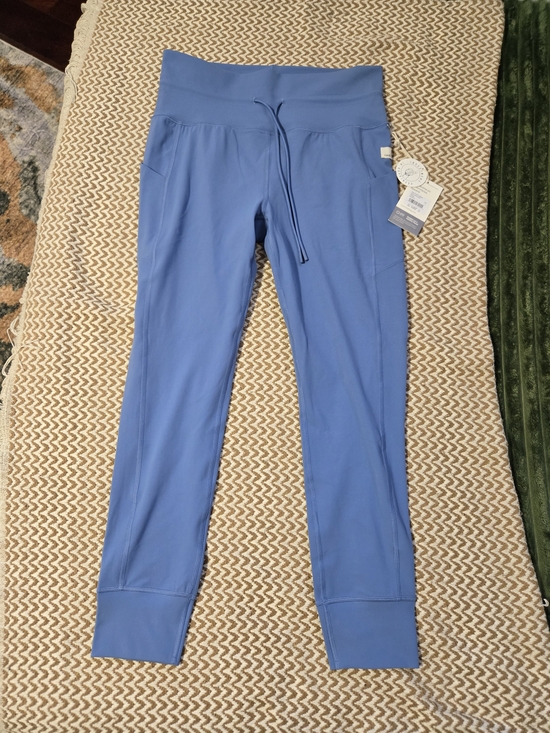 Vuori Pants - Vuori Women's Daily Pocket Leggings New Light French Blue